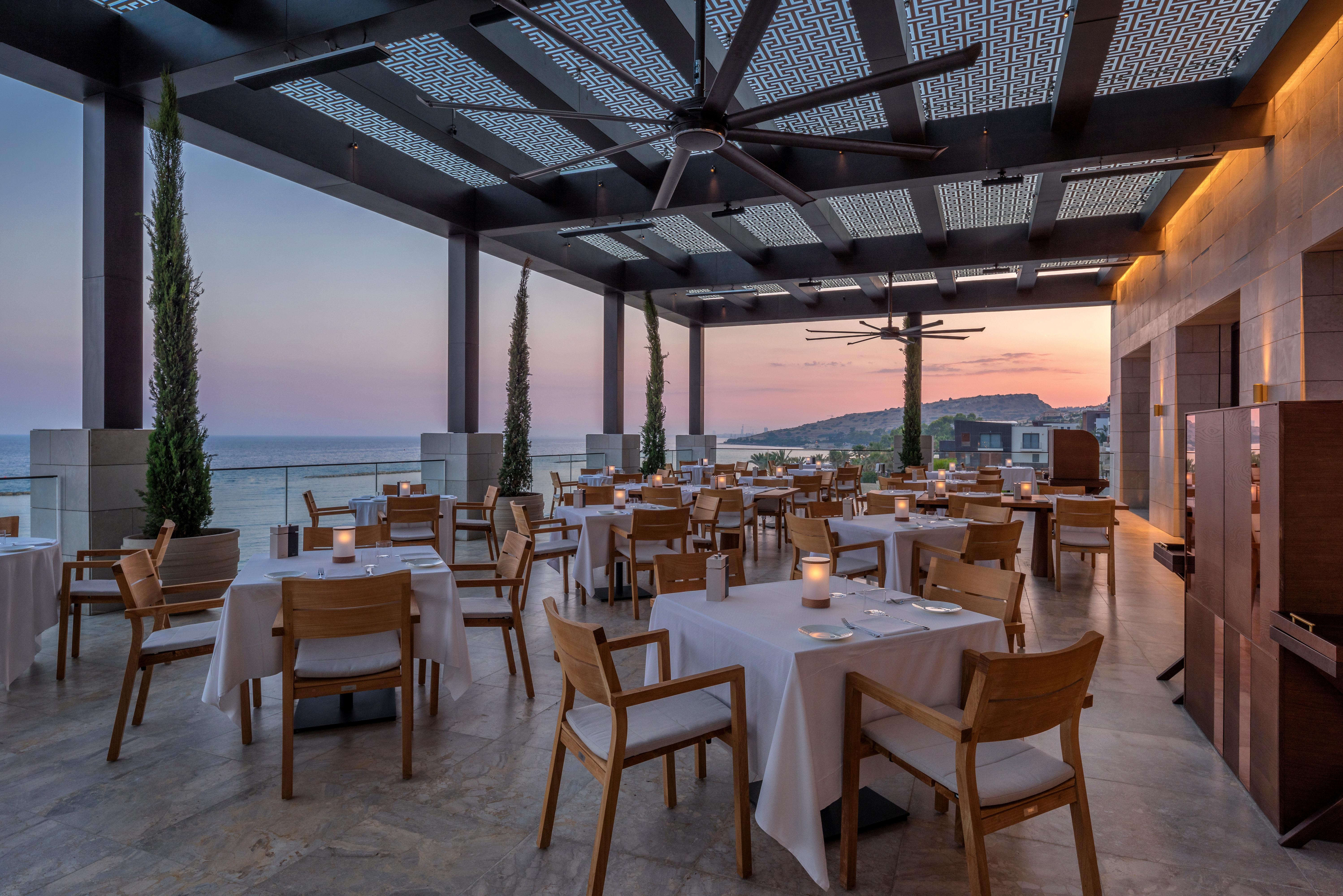 Amara - Sea Your Only View™ Limassol Eksteriør billede The restaurant